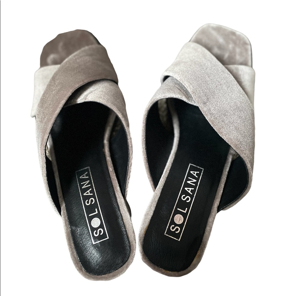 Sol Sana Velvet Heels